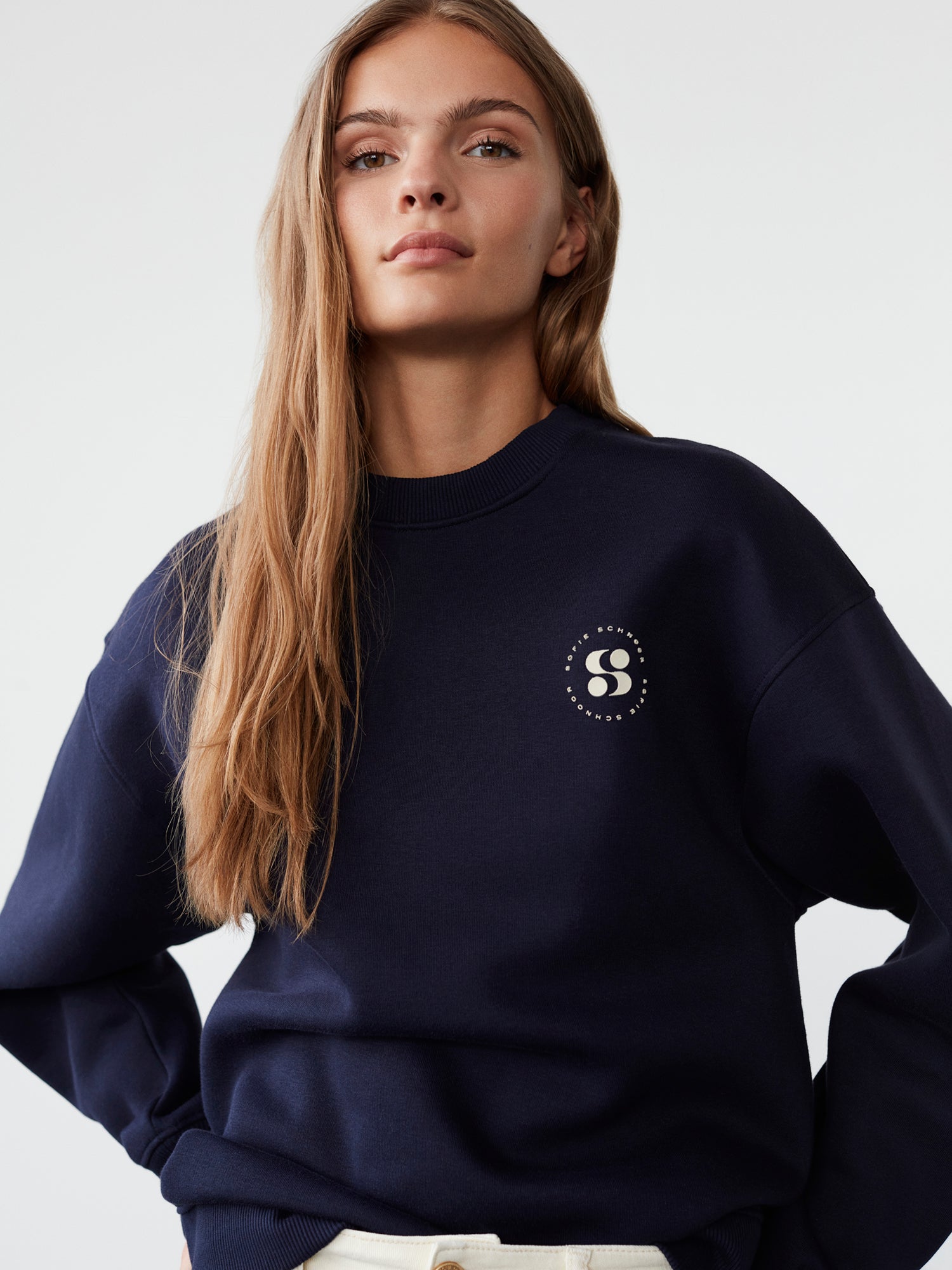 Sofie Schnoor WOMEN PARISW SWEATSHIRT Sweatshirt 5111 Navy