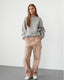 PARISW SWEATSHIRT - Grey melange