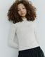 PELUASY T-SHIRT LANGÆRMET - Snow white