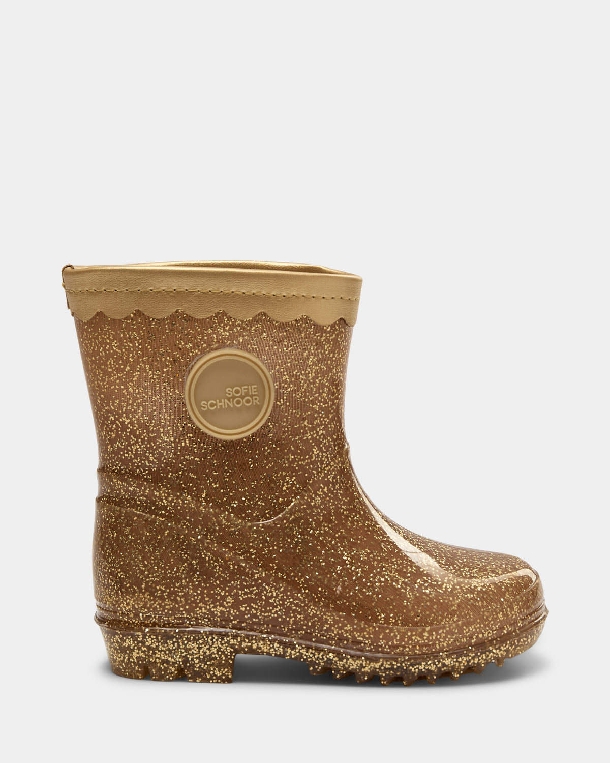 Sofie Schnoor KIDS PERLASK GUMMISTØVLE M. FOR Gummistøvle 4027 Champagne
