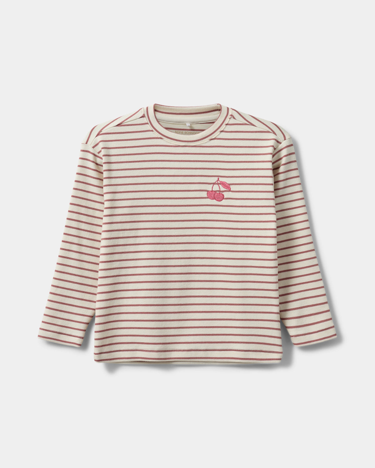 Sofie Schnoor KIDS PERNILLASK T-SHIRT LANGÆRMET T-shirt lang ærmet 0140 Off White Striped