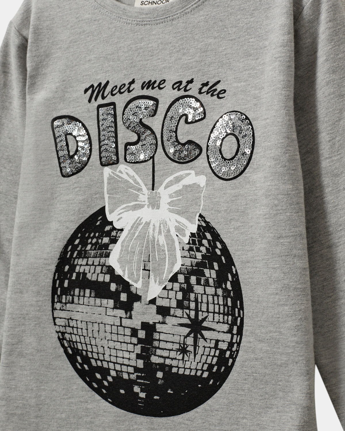 Sofie Schnoor KIDS PERNILLASK T-SHIRT LANGÆRMET T-shirt lang ærmet 8010 Grey melange