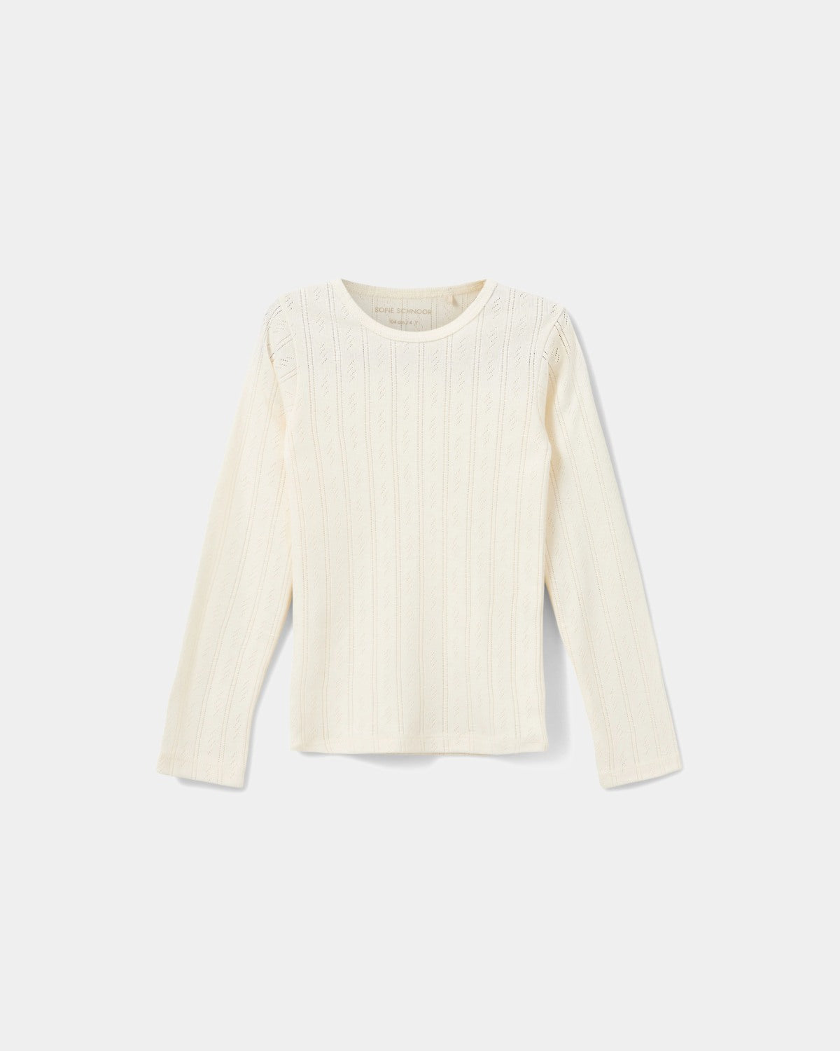 Sofie Schnoor KIDS PETRICIASK T-SHIRT LANGÆRMET T-shirt lang ærmet 0109 Off White