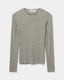 PETRICIASW STRIBE T-SHIRT LANGÆRMET - Army striped