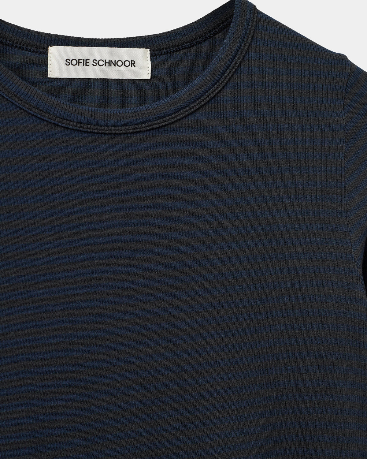 Sofie Schnoor WOMEN PETRICIASW STRIBE T-SHIRT LANGÆRMET T-shirt lang ærmet 5120 Navy Black striped