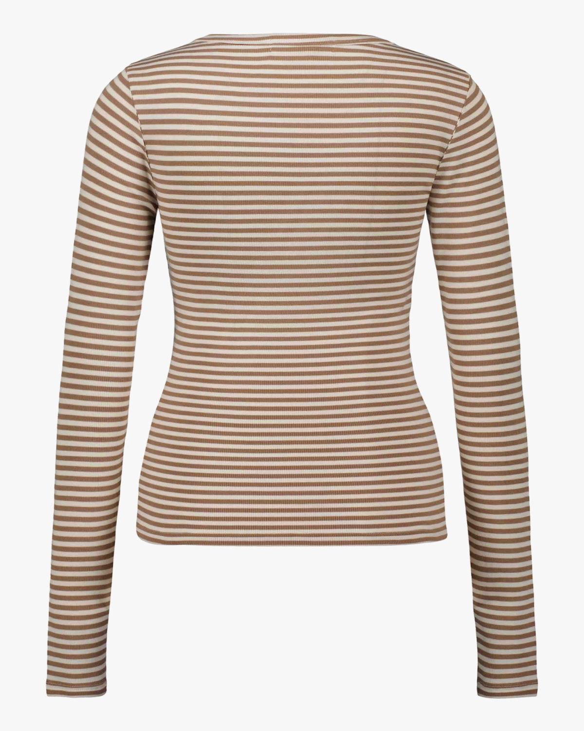 Sofie Schnoor WOMEN PETRICIASW STRIBE T-SHIRT LANGÆRMET T-shirt lang ærmet 7120 Beige Striped