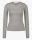 PETRICIASW STRIBE T-SHIRT LANGÆRMET - Grey Striped
