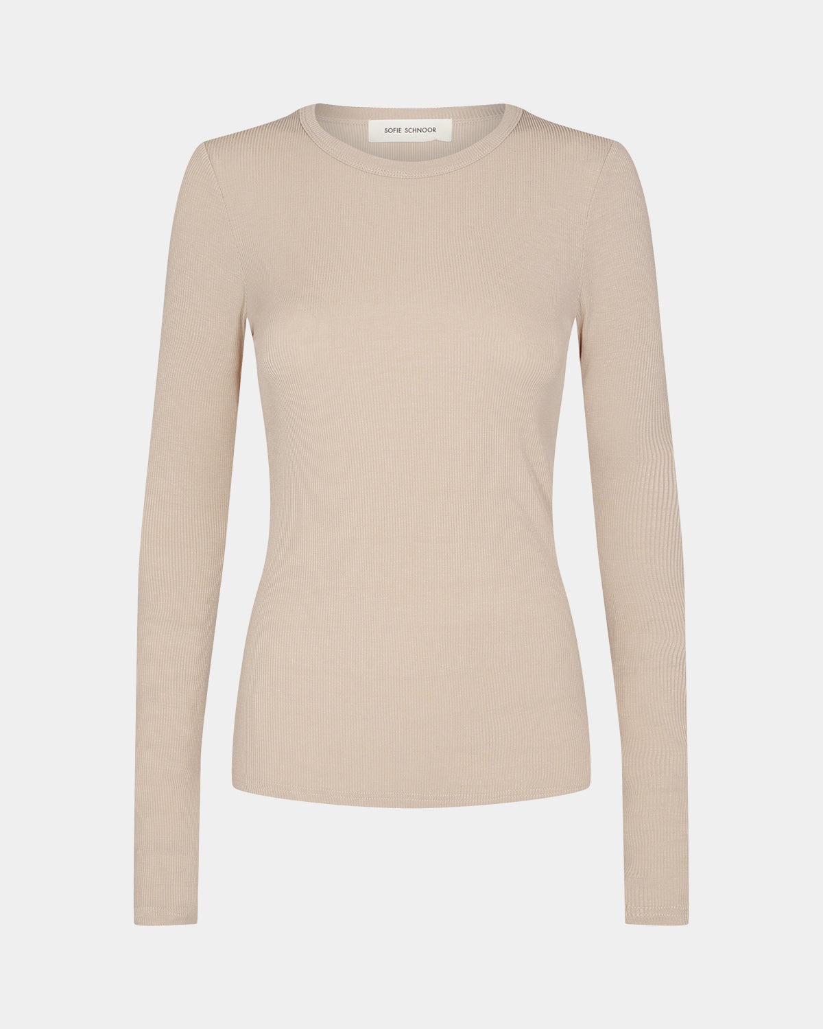 Sofie Schnoor WOMEN PETRICIASW T-SHIRT LANGÆRMET T-shirt lang ærmet 7015 Beige