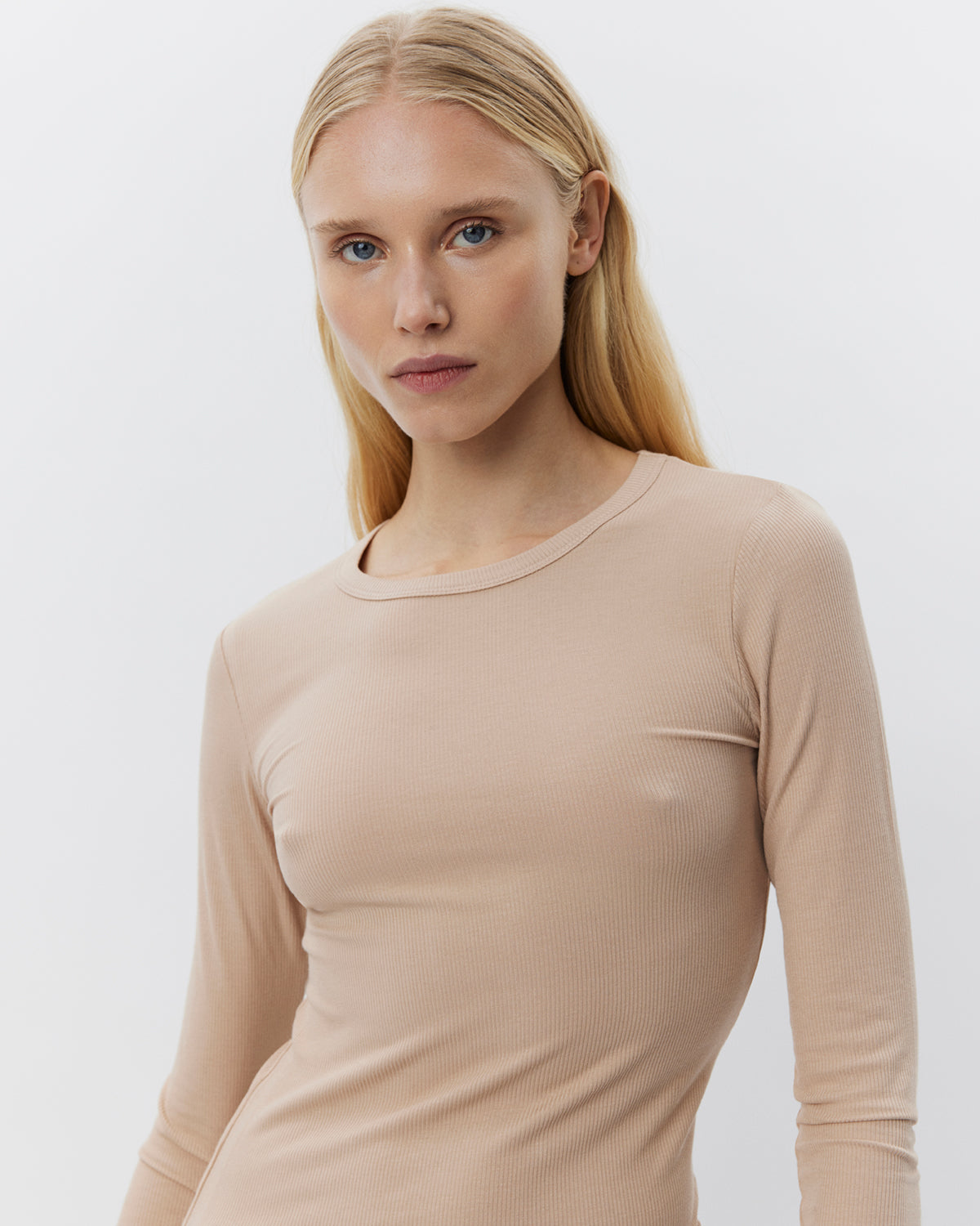 Sofie Schnoor WOMEN PETRICIASW T-SHIRT LANGÆRMET T-shirt lang ærmet 7015 Beige