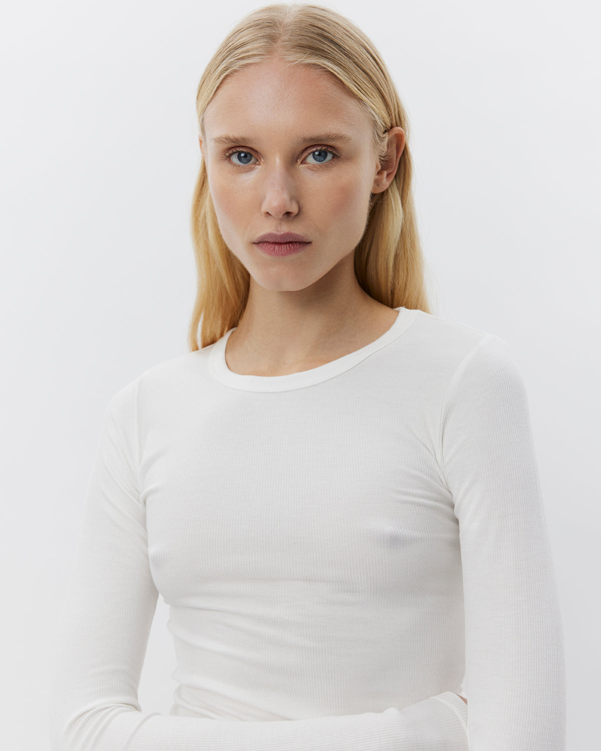 Sofie Schnoor WOMEN PETRICIASW T-SHIRT LANGÆRMET T-shirt lang ærmet 0100 White