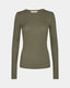 PETRICIASW T-SHIRT LANGÆRMET - Army Green