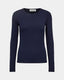 PETRICIASW T-SHIRT LANGÆRMET - Navy