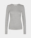PETRICIASW T-SHIRT LANGÆRMET - Grey mel