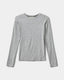 PETRICIASY T-SHIRT LANGÆRMET - Grey mel