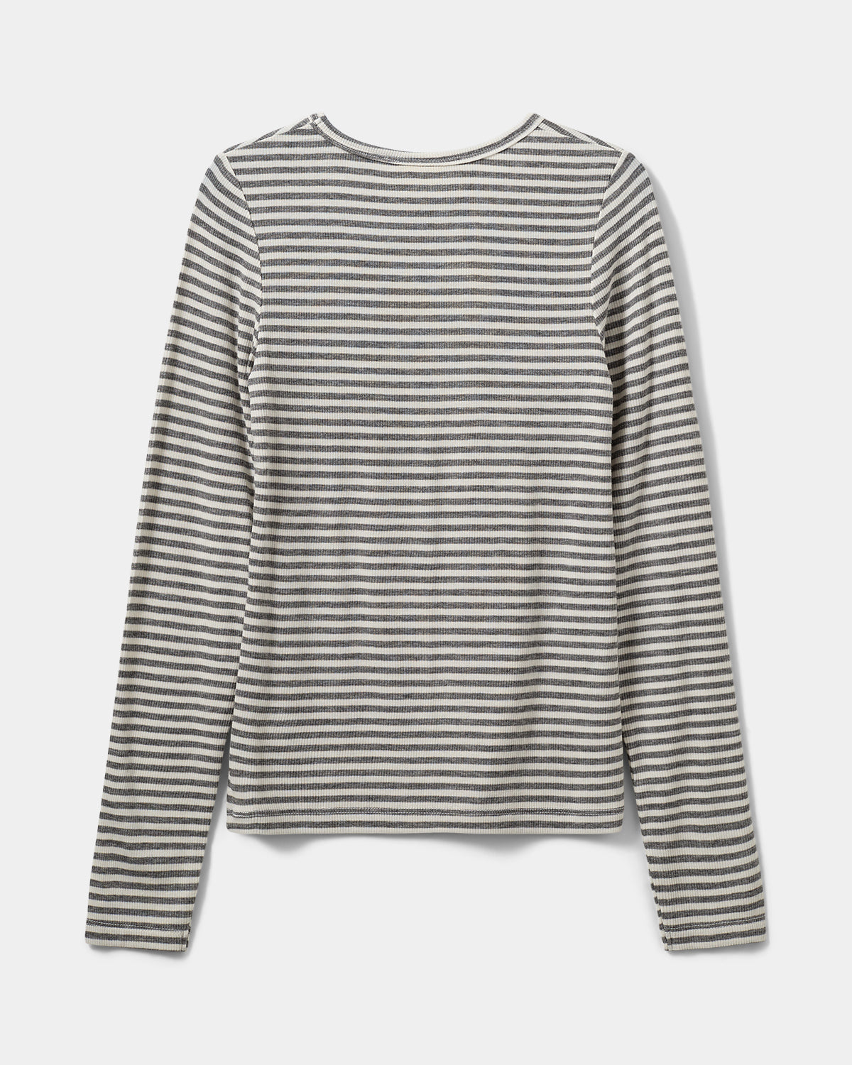 Sofie Schnoor YOUNG PETRICIASY T-SHIRT LANGÆRMET T-shirt lang ærmet 8048 Grey Striped