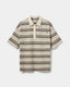 PILSW OVERSIZE STRIBET POLO T-SHIRT