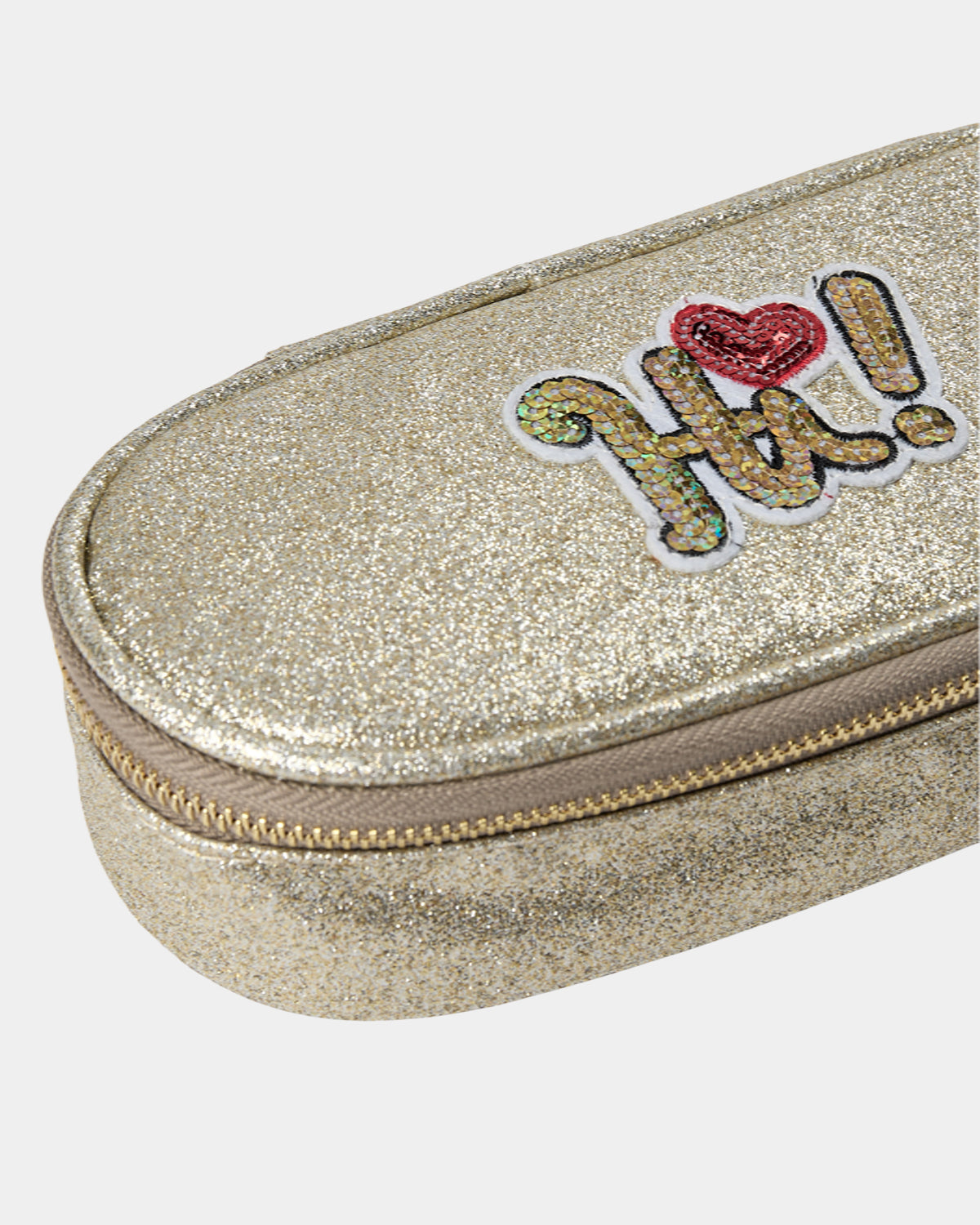 Sofie Schnoor YOUNG Pencilcase Penalhus 9075 Champagne glitter