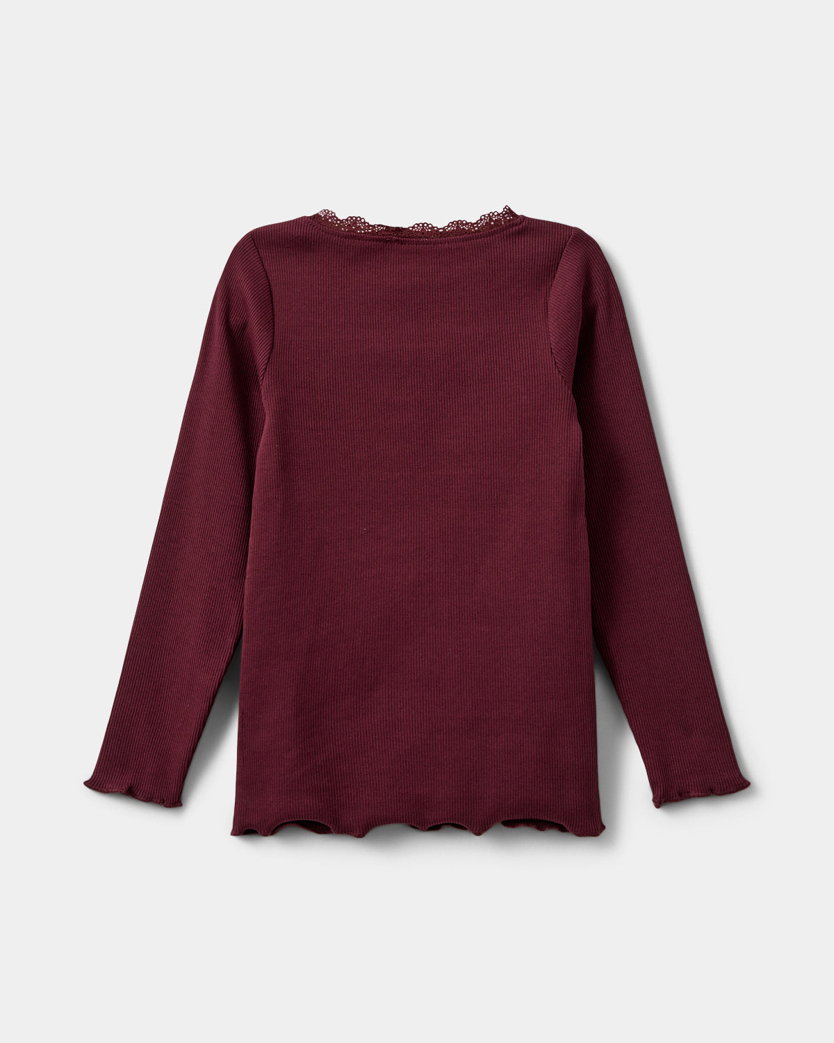 Sofie Schnoor KIDS RAMITASK T-SHIRT LANGÆRMET T-shirt lang ærmet 4151 Burgundy