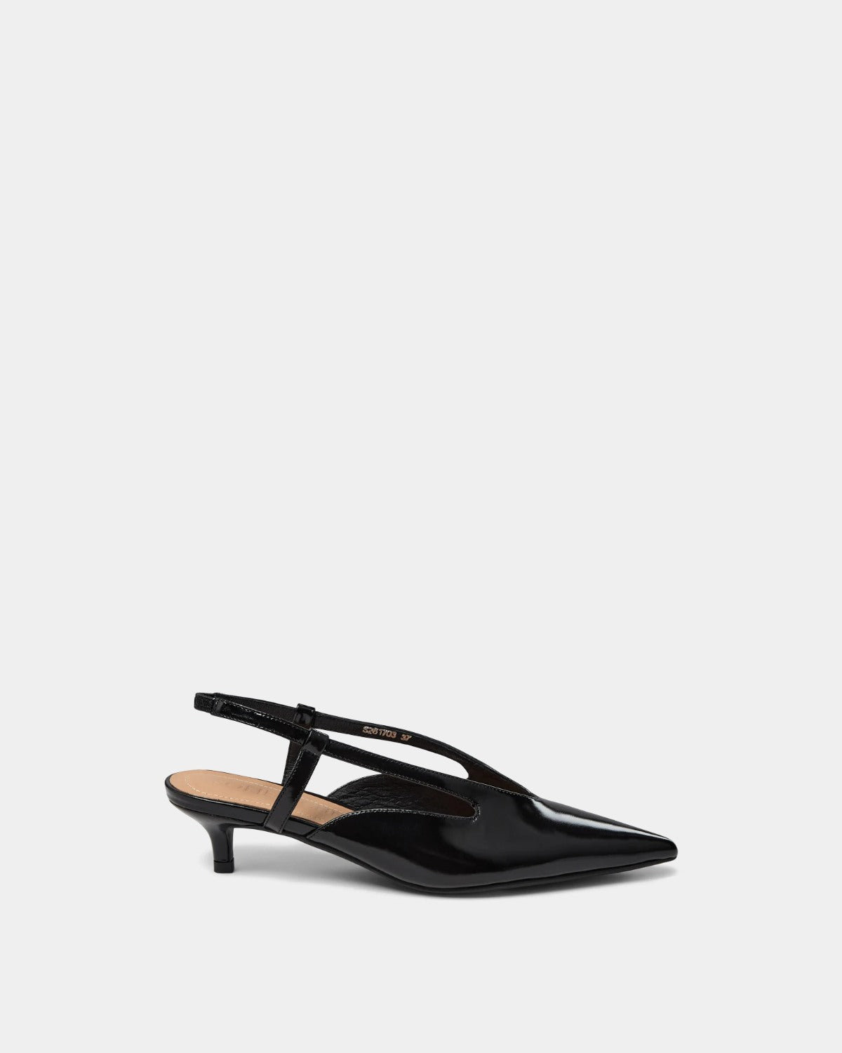 Sofie Schnoor WOMEN RILLSW SLINGBACK Sko med hæl 1000 Black
