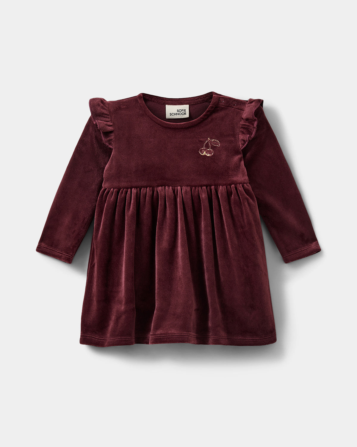 Sofie Schnoor BABY RITASB KJOLE Kjole 4151 Burgundy