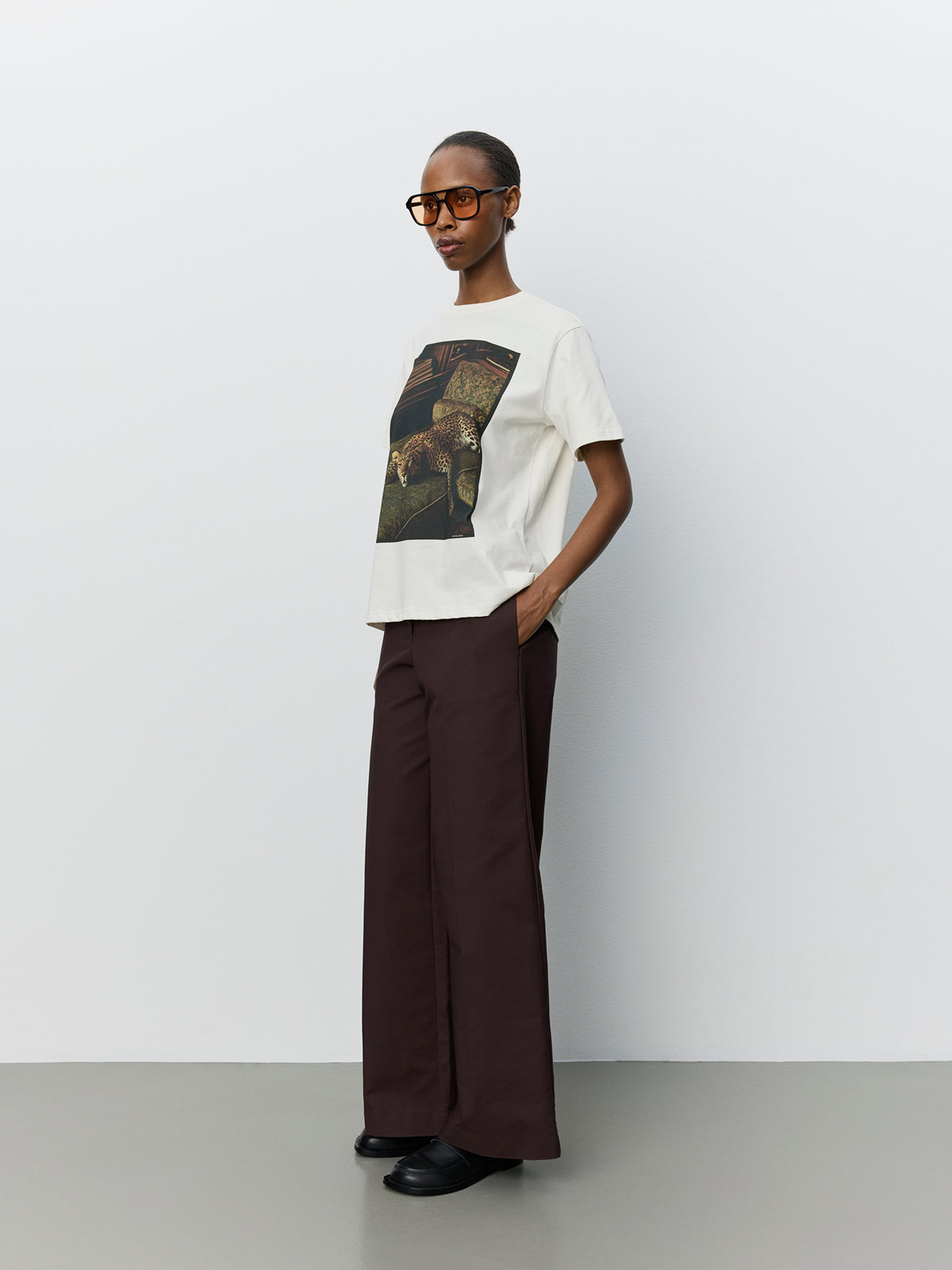 Sofie Schnoor WOMEN RIVERSW BOXY T-SHIRT T-shirt 0101 Off white