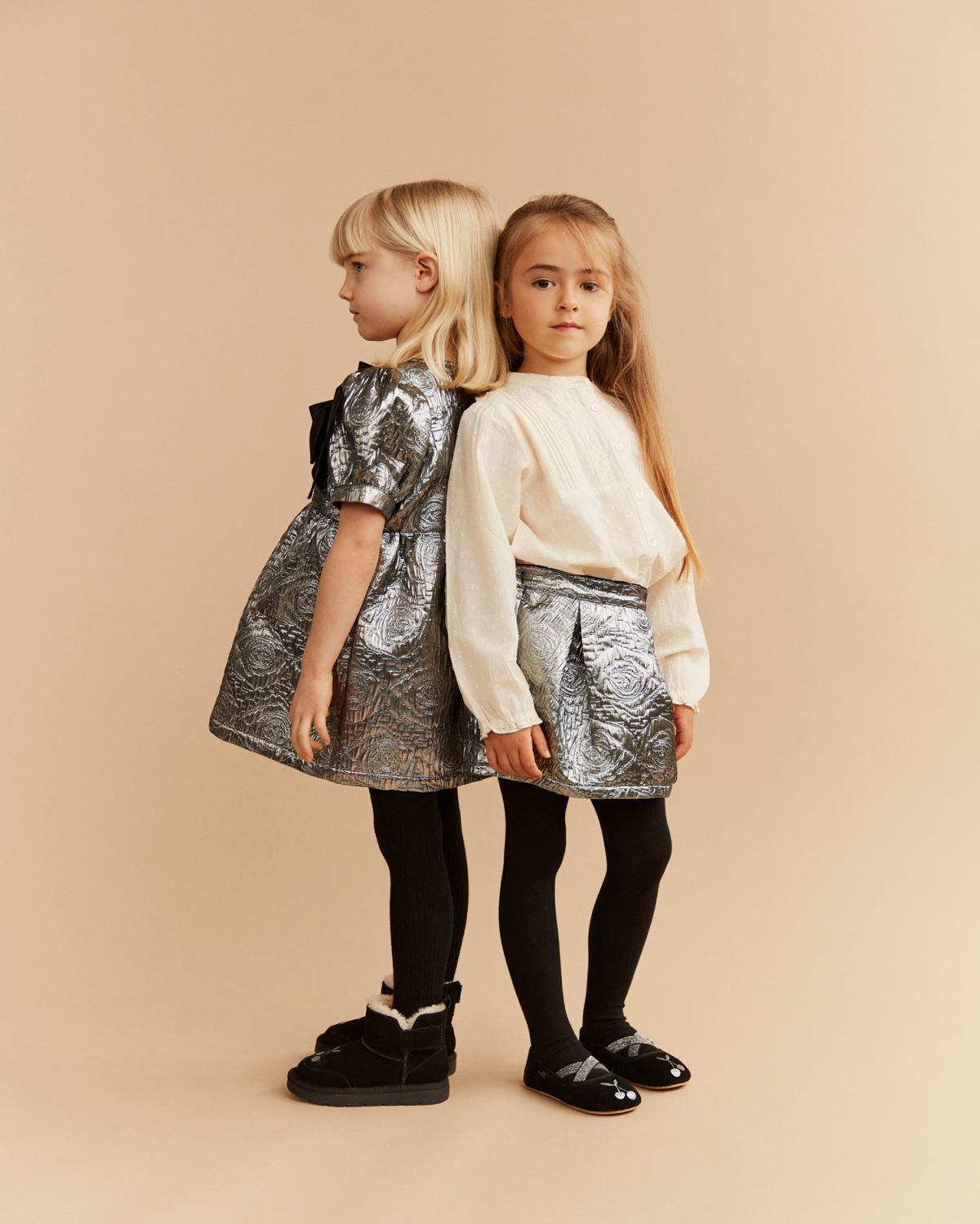 Sofie Schnoor KIDS ROSESK KJOLE Kjole 8037 Silver