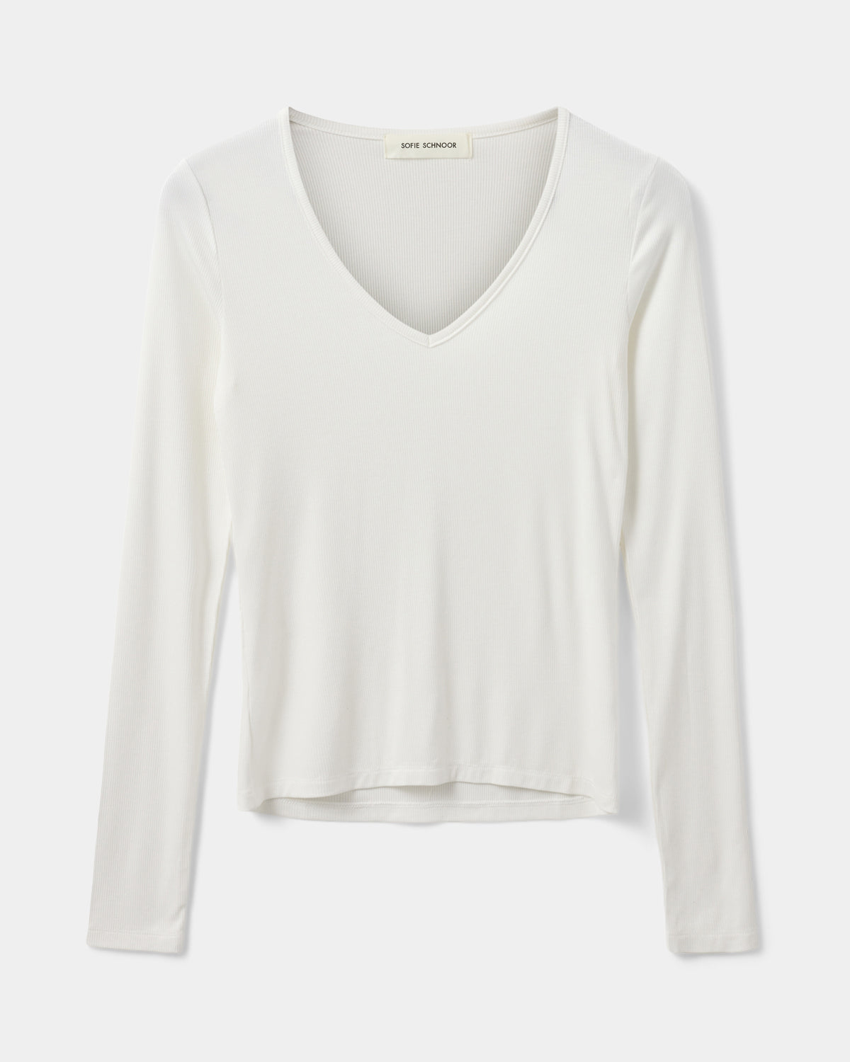 Sofie Schnoor WOMEN SALLYSW T-SHIRT LANGÆRMET T-shirt lang ærmet 0100 White