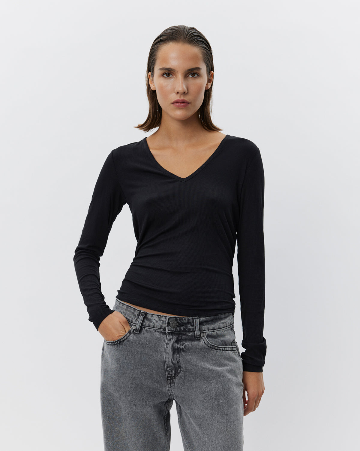 Sofie Schnoor WOMEN SALLYSW T-SHIRT LANGÆRMET T-shirt lang ærmet 1000 Black