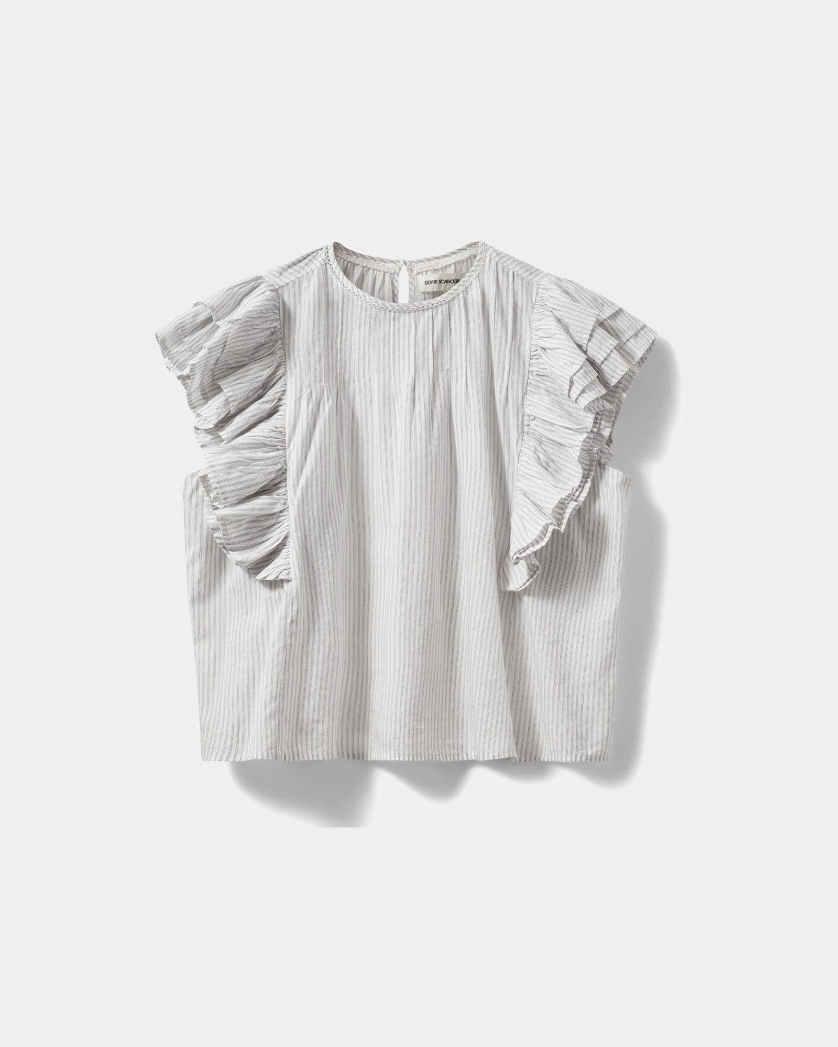 Sofie Schnoor WOMEN SAMARASW TOP Top 0144 Off White - Navy