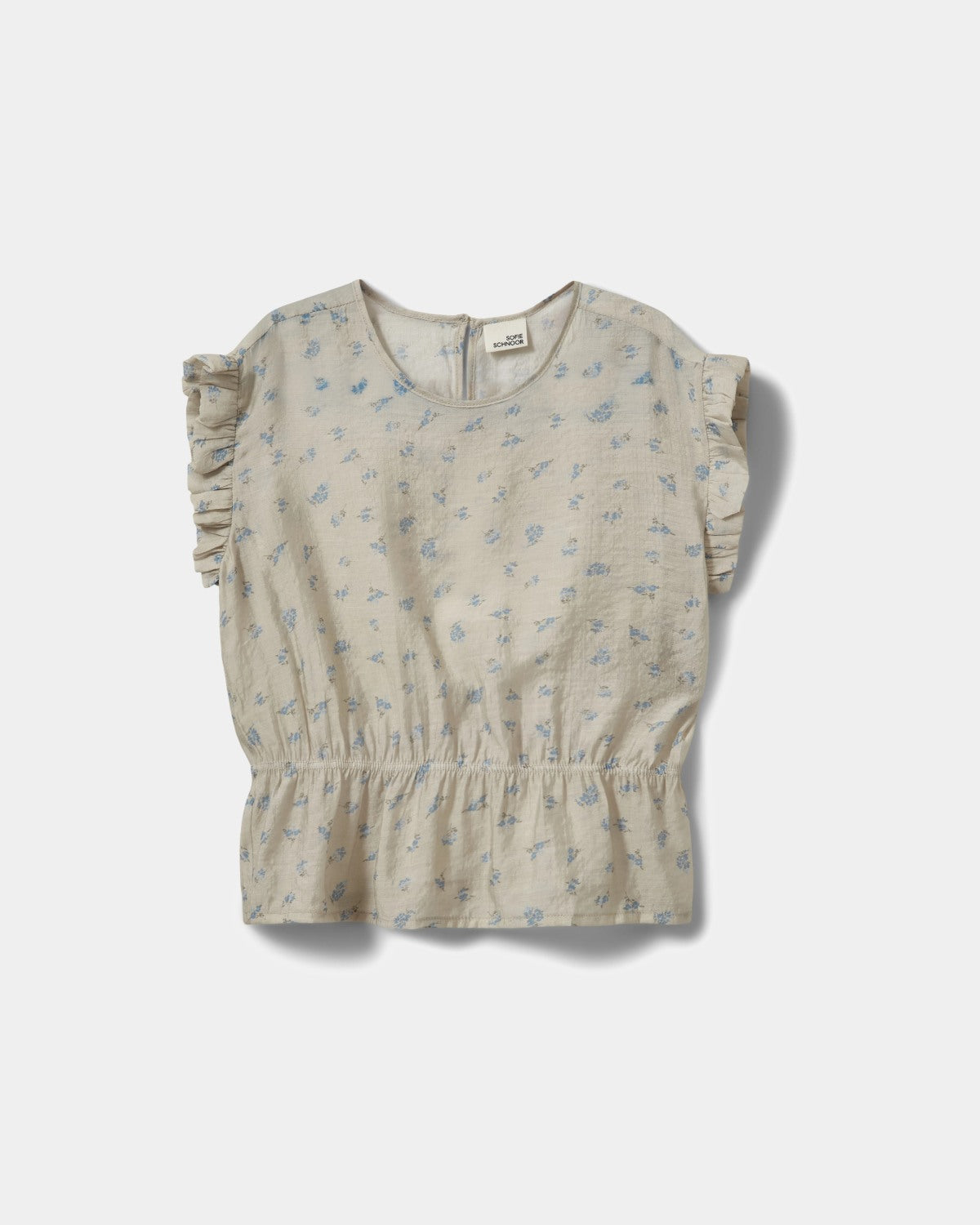 Sofie Schnoor YOUNG SAMILLASY TOP Skjorte 5020 Blue AOP