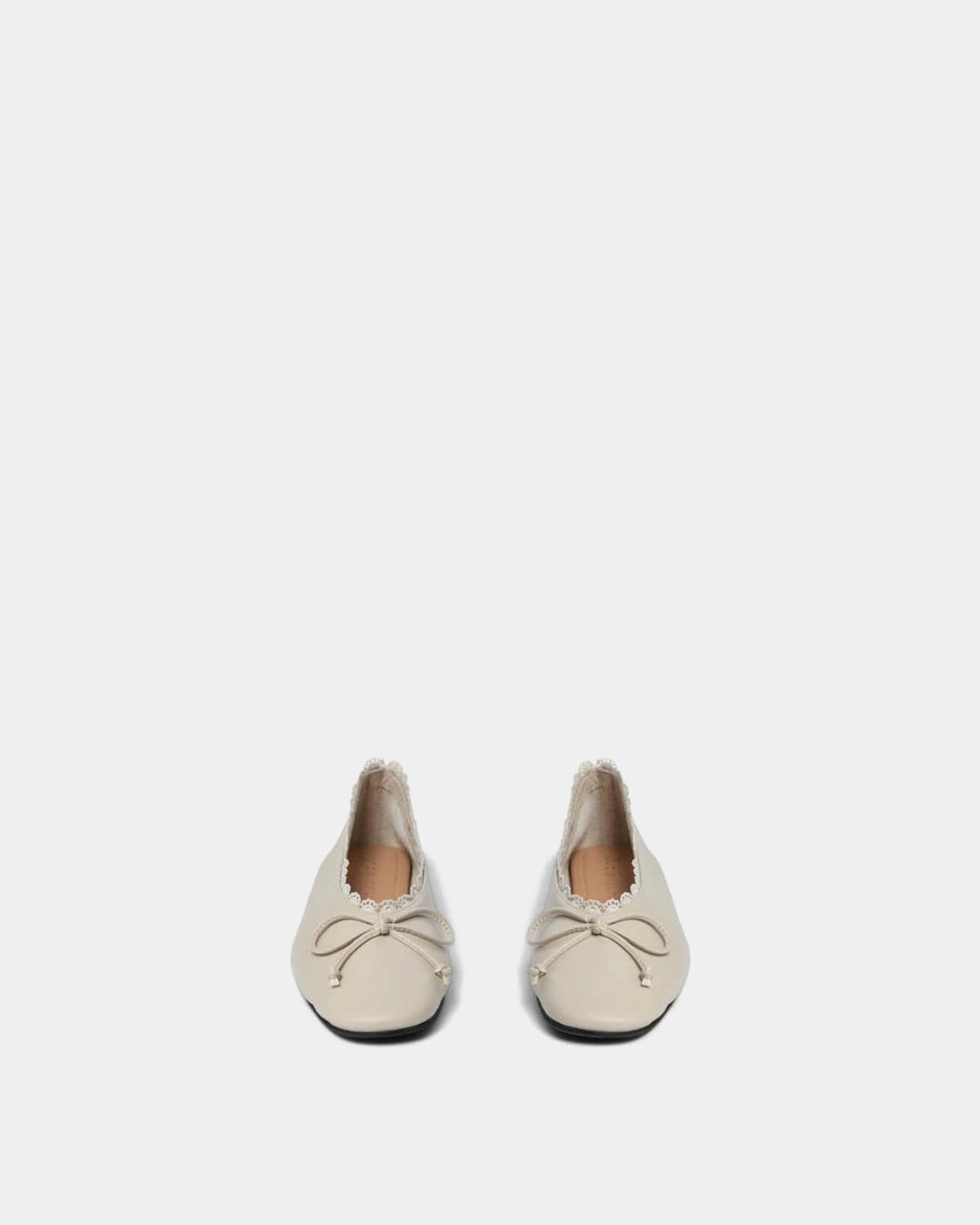 Sofie Schnoor WOMEN SARASW LÆDER BALLERINA Ballerina 0101 Off white