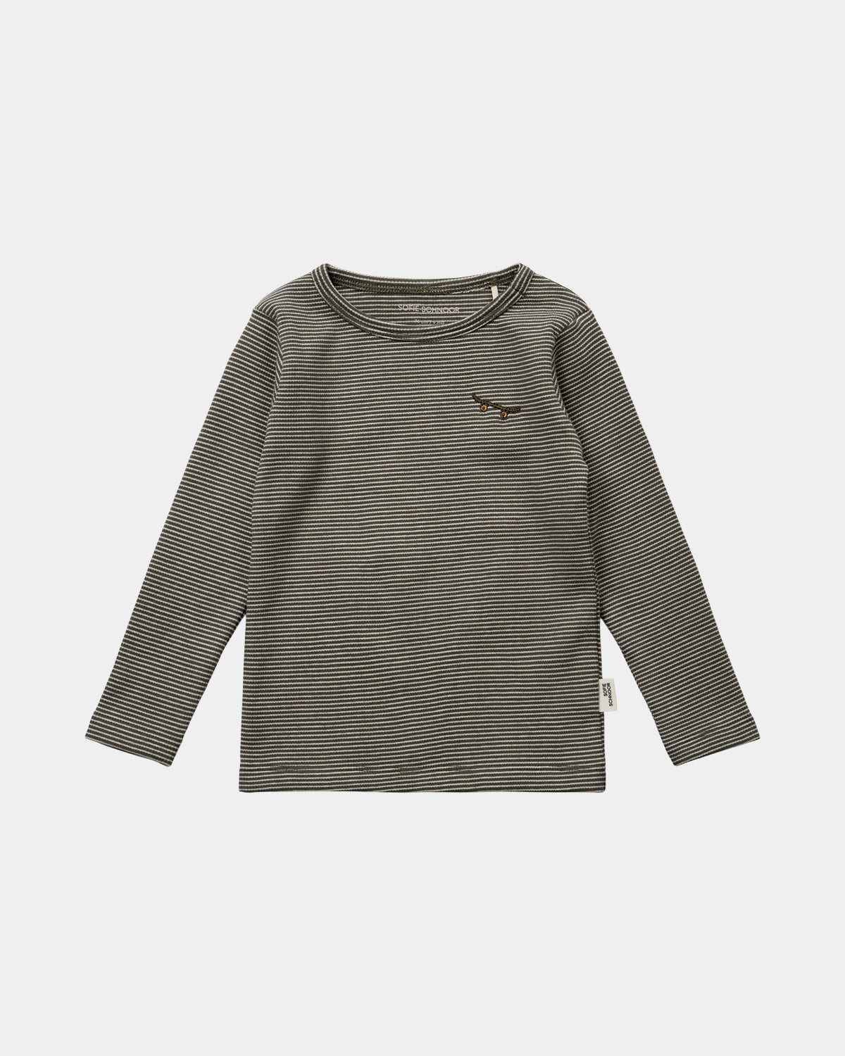 Sofie Schnoor BABY SEBASTIANSB T-SHIRT LANGÆRMET T-shirt lang ærmet 3088 Forest Green