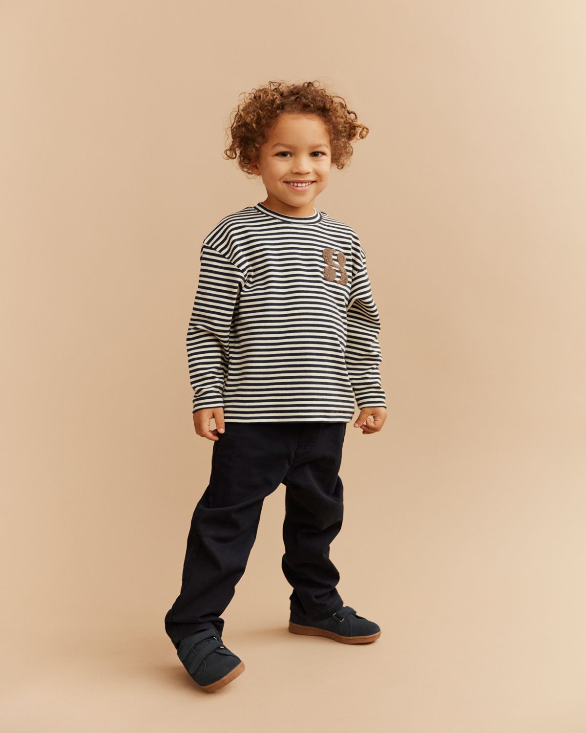 Sofie Schnoor KIDS SETHSK T-SHIRT LANGÆRMET T-shirt lang ærmet 5119 Navy Blue