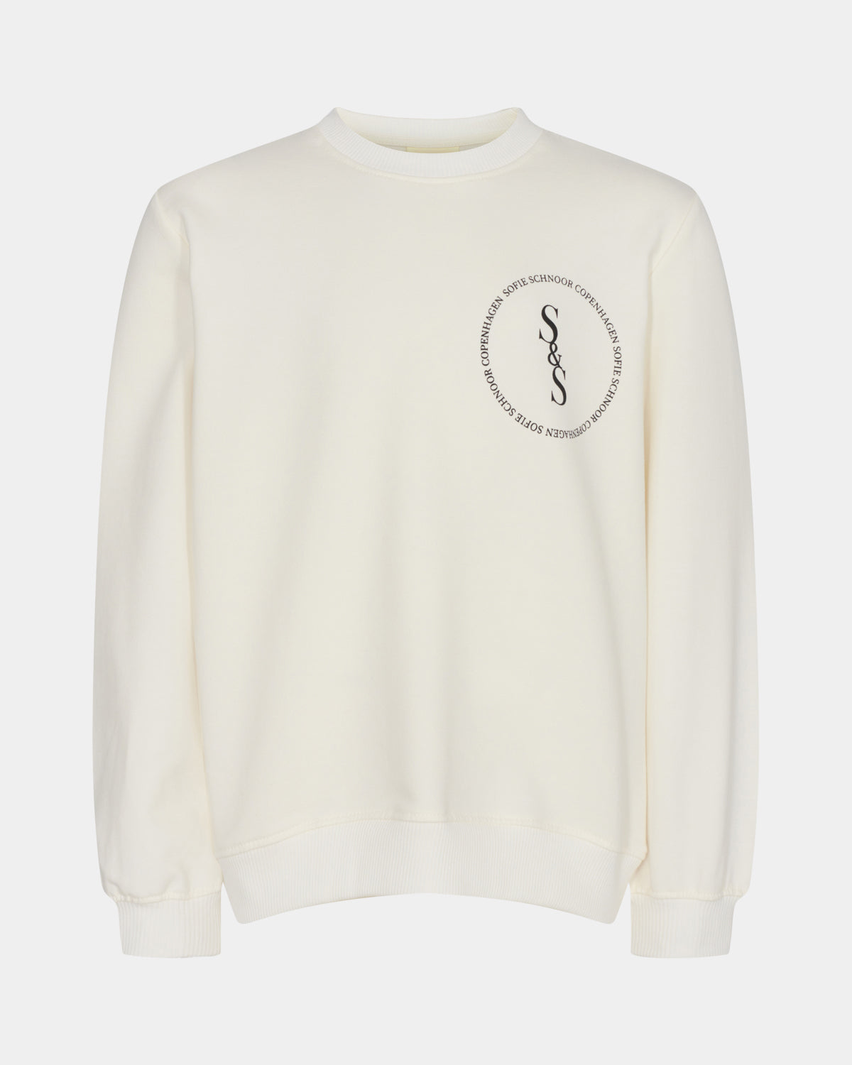 Sofie Schnoor YOUNG SGELINESY SWEATSHIRT Sweatshirt 0101 Off white