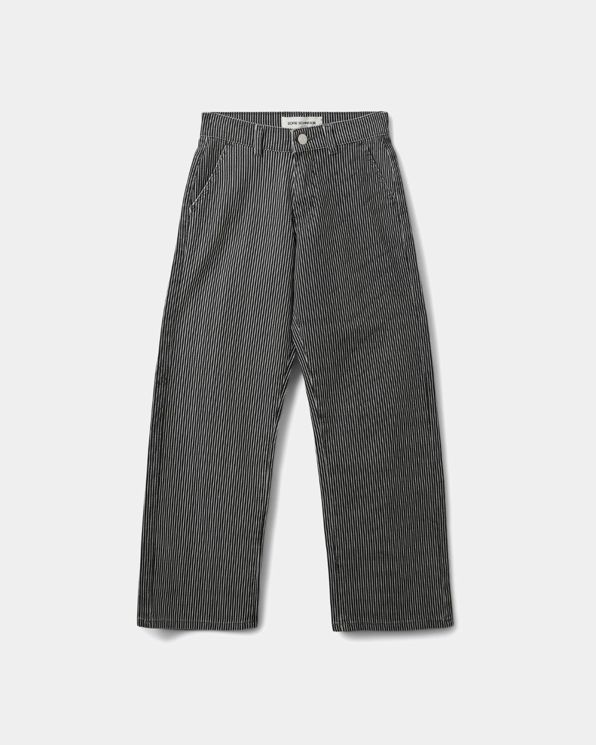 Sofie Schnoor YOUNG SIENNASY JEANS Jeans 1017 Black striped