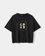 SNOS532-T-shirt-Black Gold