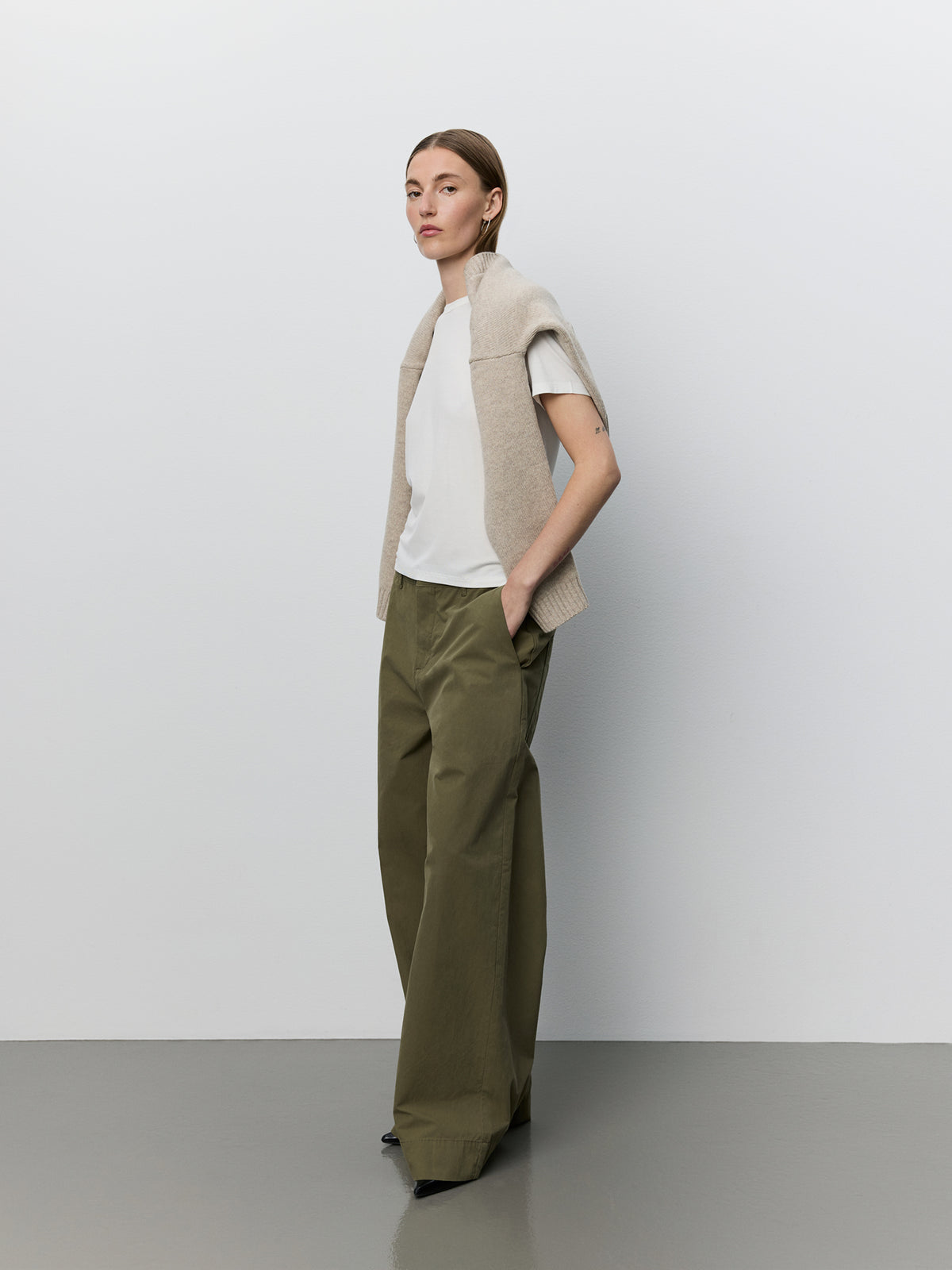 Sofie Schnoor WOMEN SOLASW BUKSER Buks 3060 Dark army
