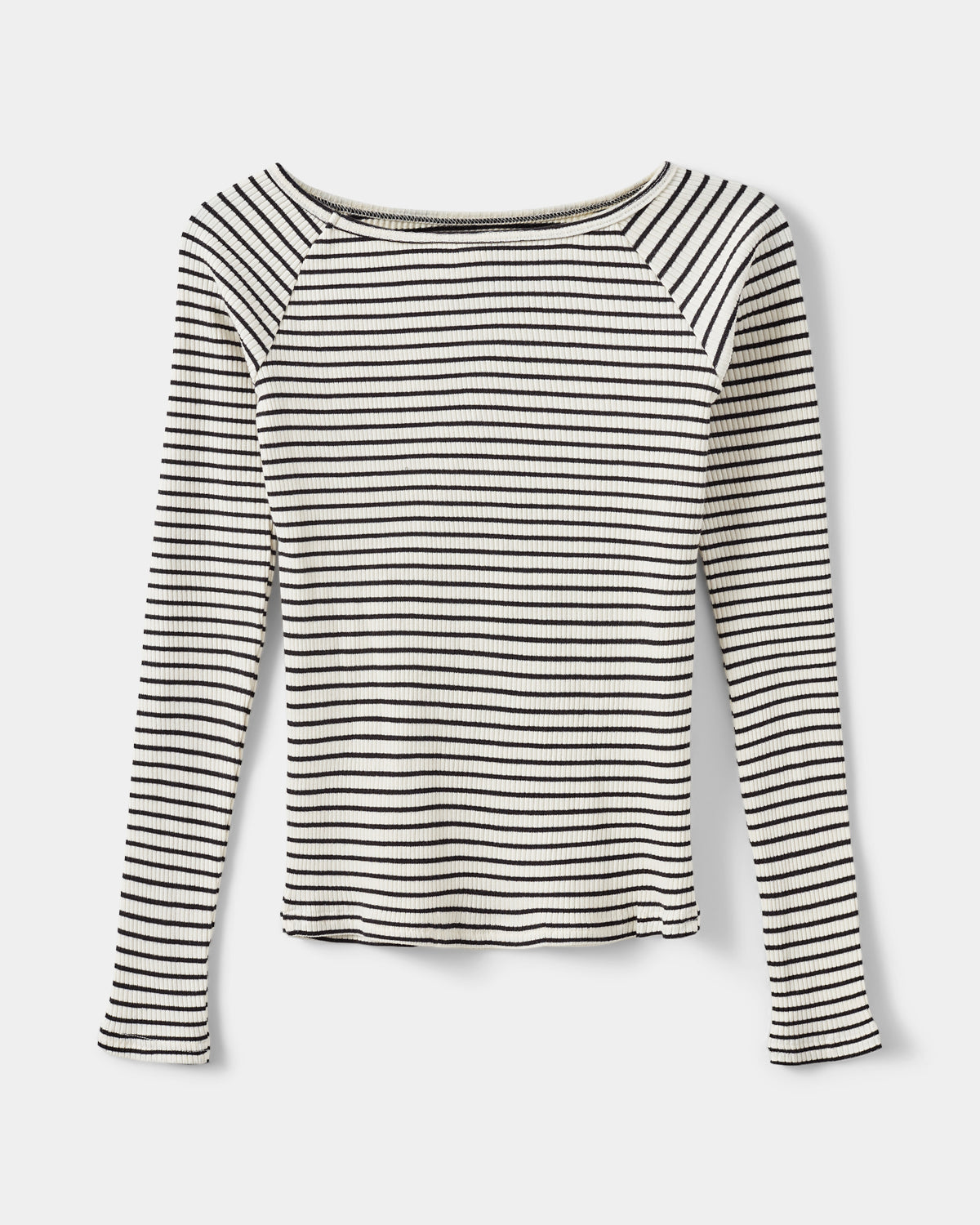 Sofie Schnoor YOUNG SOMASY T-SHIRT LANGÆRMET T-shirt lang ærmet 1017 Black striped