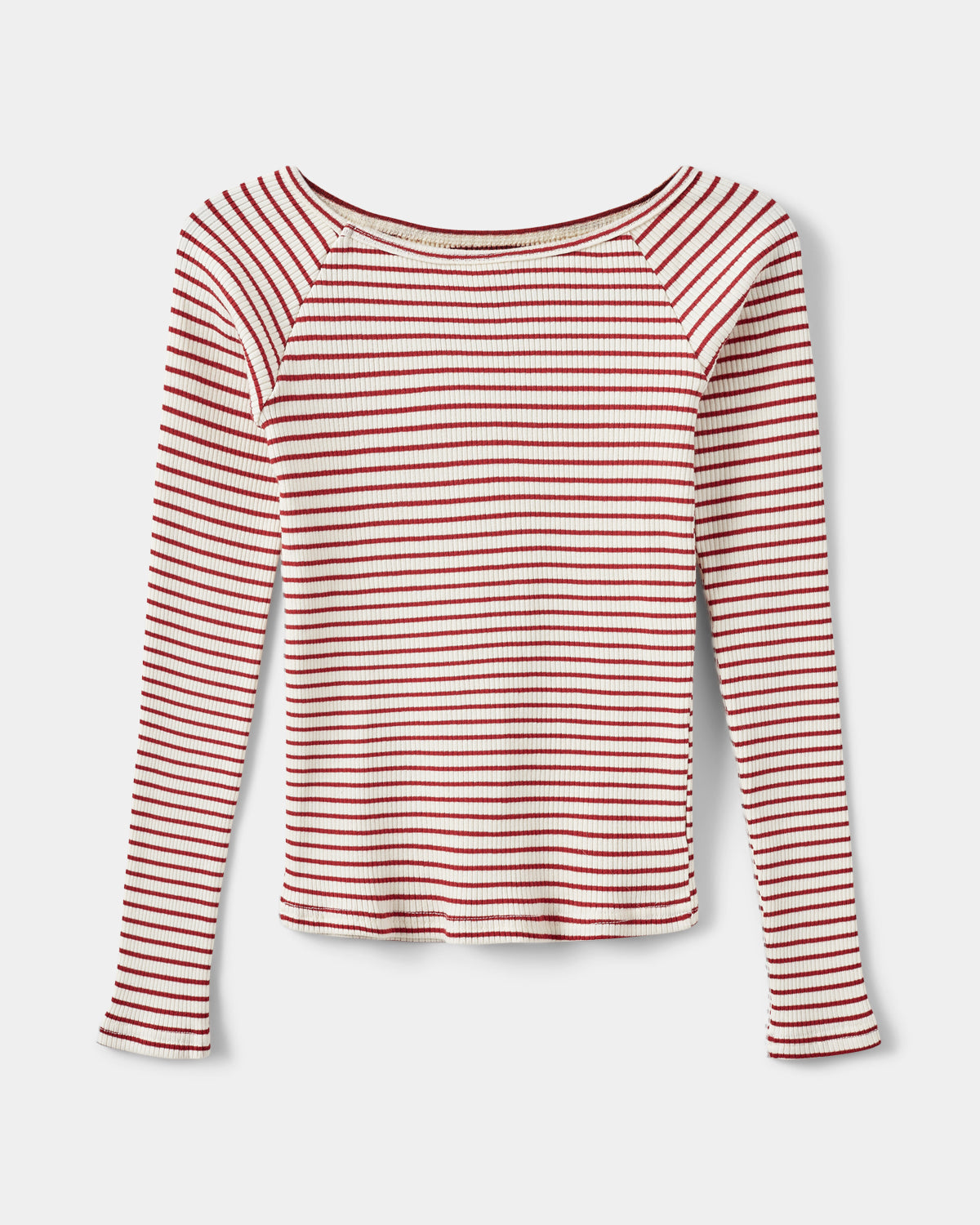 Sofie Schnoor YOUNG SOMASY T-SHIRT LANGÆRMET T-shirt lang ærmet 4139 Red Striped