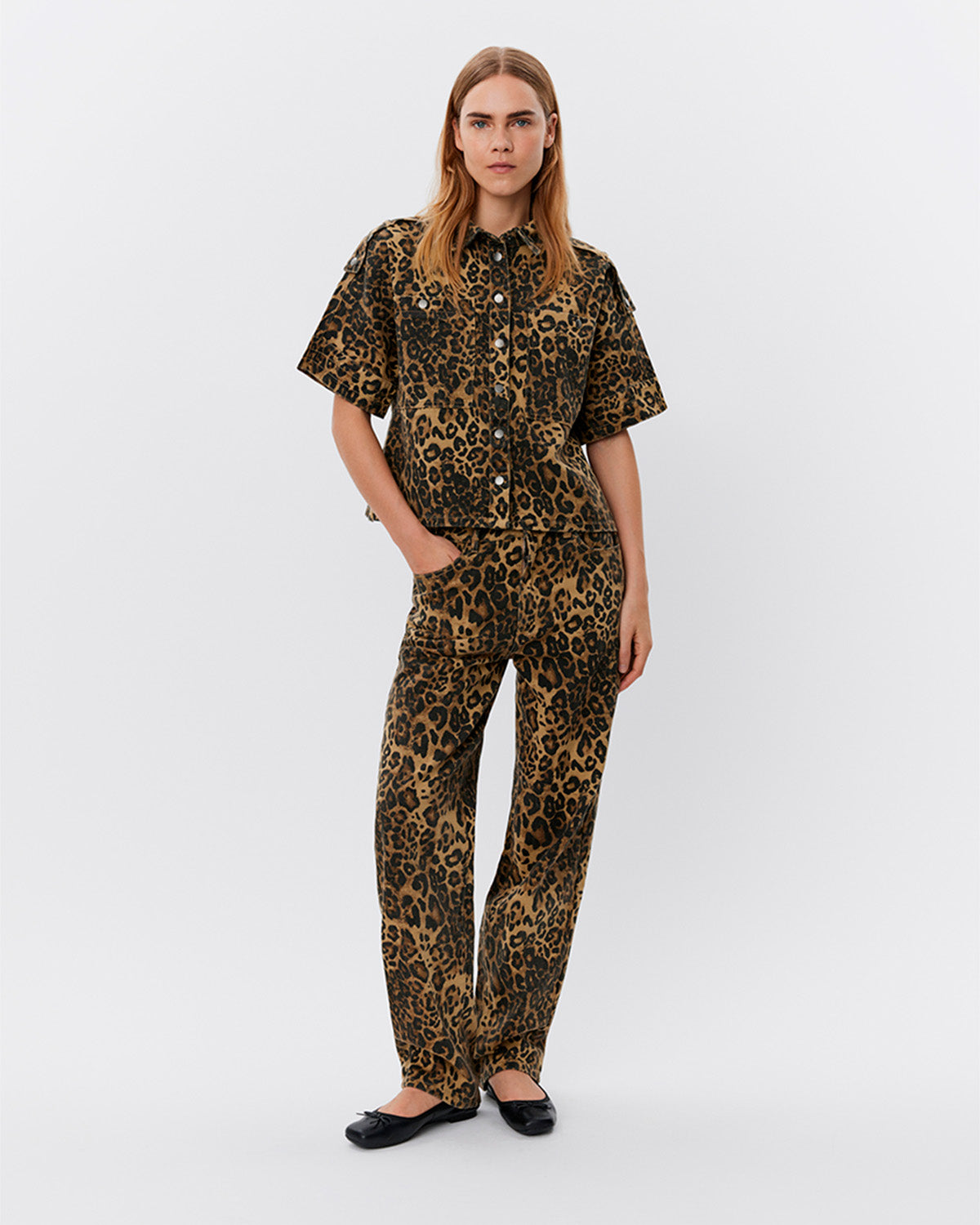 Sofie Schnoor WOMEN ELARASW SKJORTE Skjorte 9006 Leopard