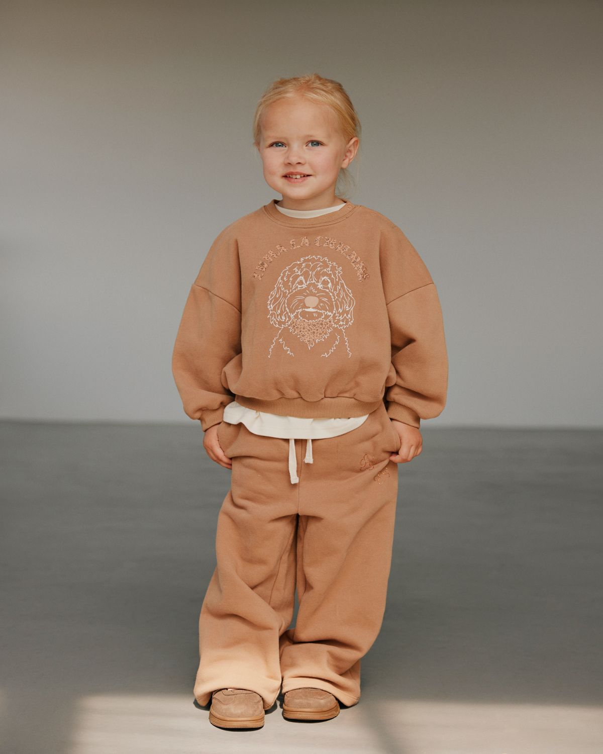 Sofie Schnoor KIDS Sweatshirt Sweatshirt 7122 Cashew brown