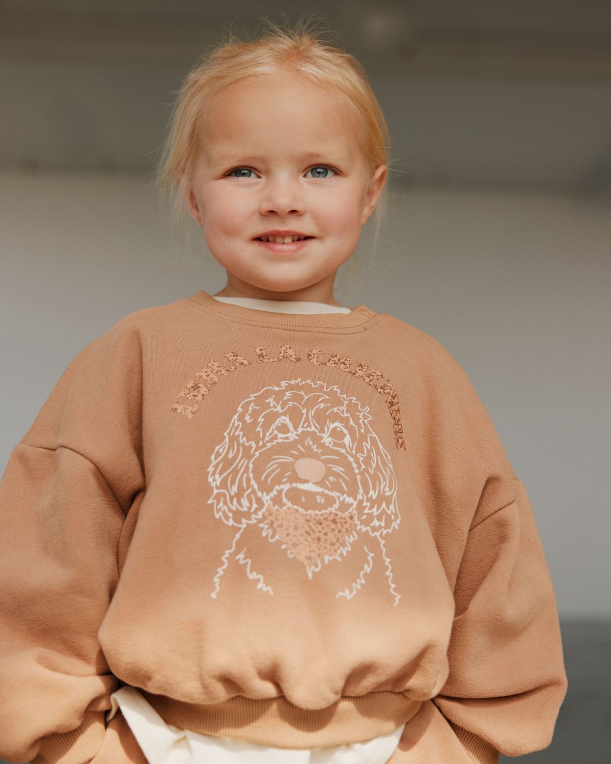 Sofie Schnoor KIDS Sweatshirt Sweatshirt 7122 Cashew brown