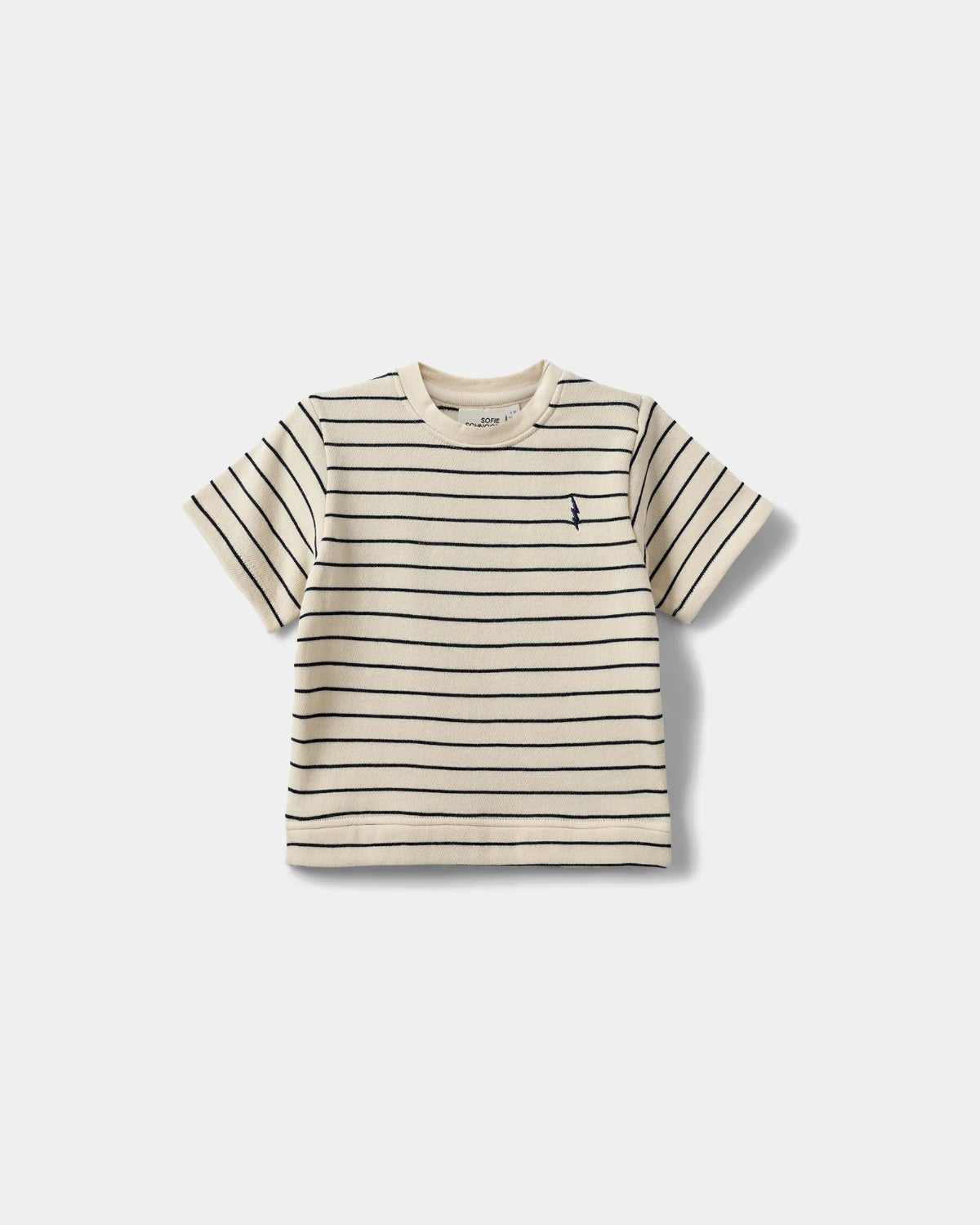Sofie Schnoor BABY THEISSB T-SHIRT T-shirt 0149 Antique White w Blue