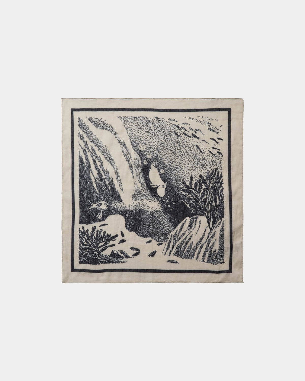 Sofie Schnoor WOMEN TOVESW MOOMIN TØRKLÆDE Tørklæde 7146 Fog