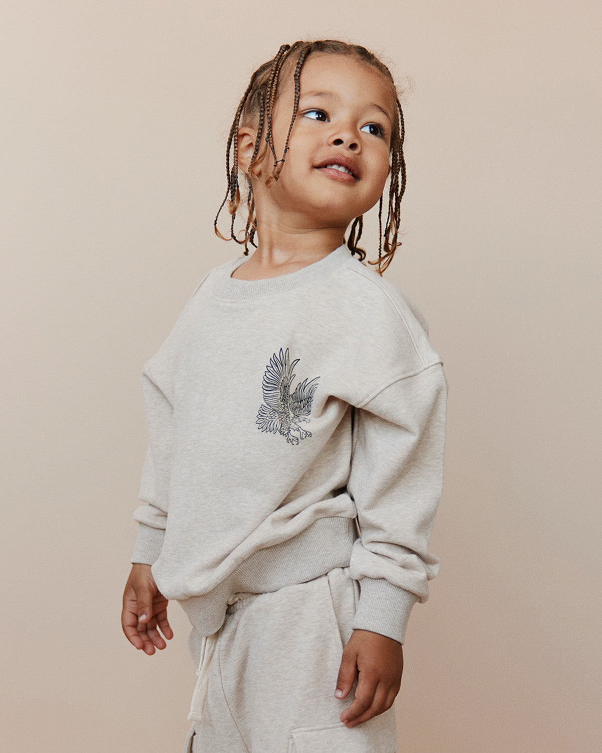 Sofie Schnoor KIDS TUISSK SWEATSHIRT Sweatshirt 7131 Beige Melange