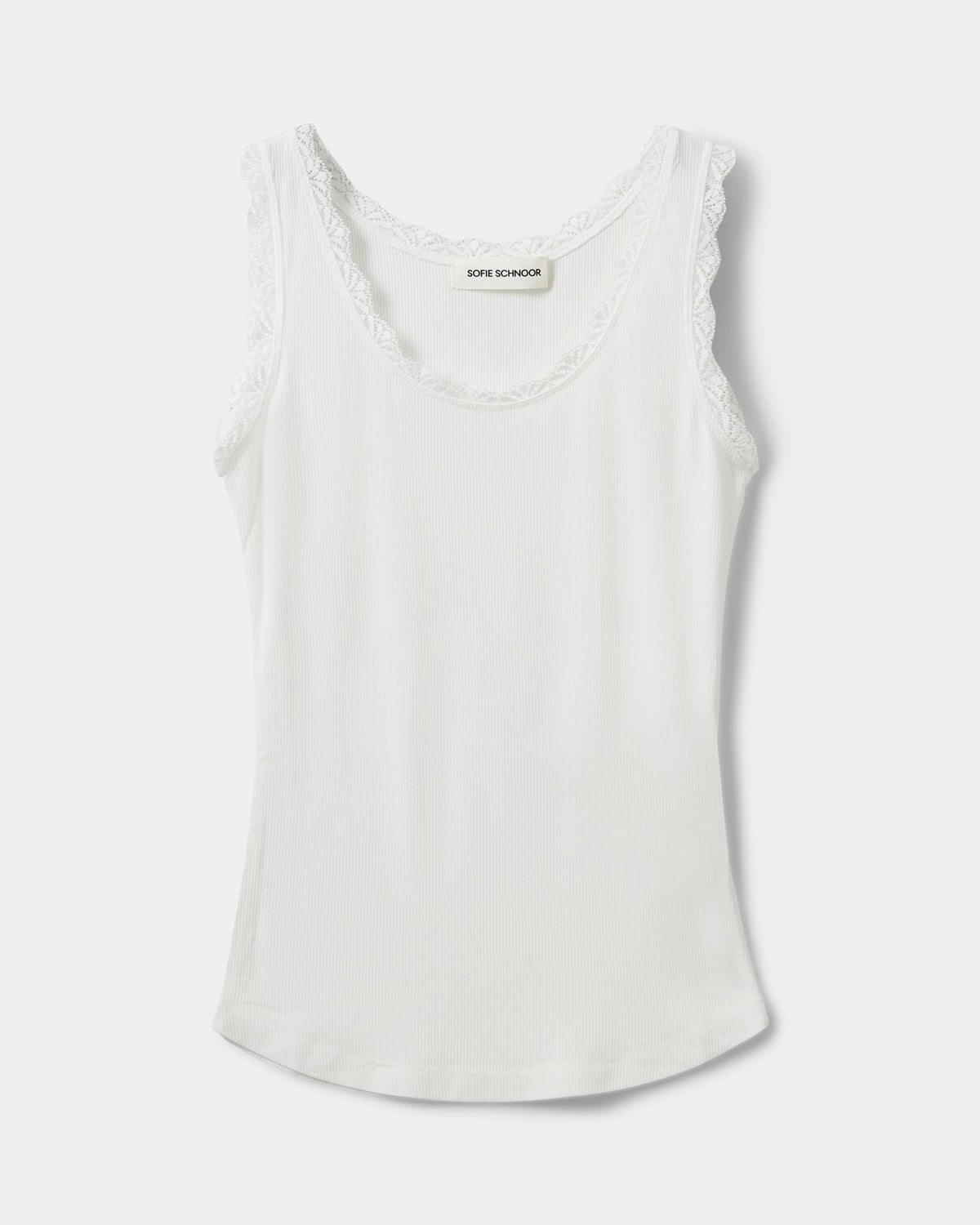 Sofie Schnoor WOMEN ULRIKKESW TOP Top 0100 White