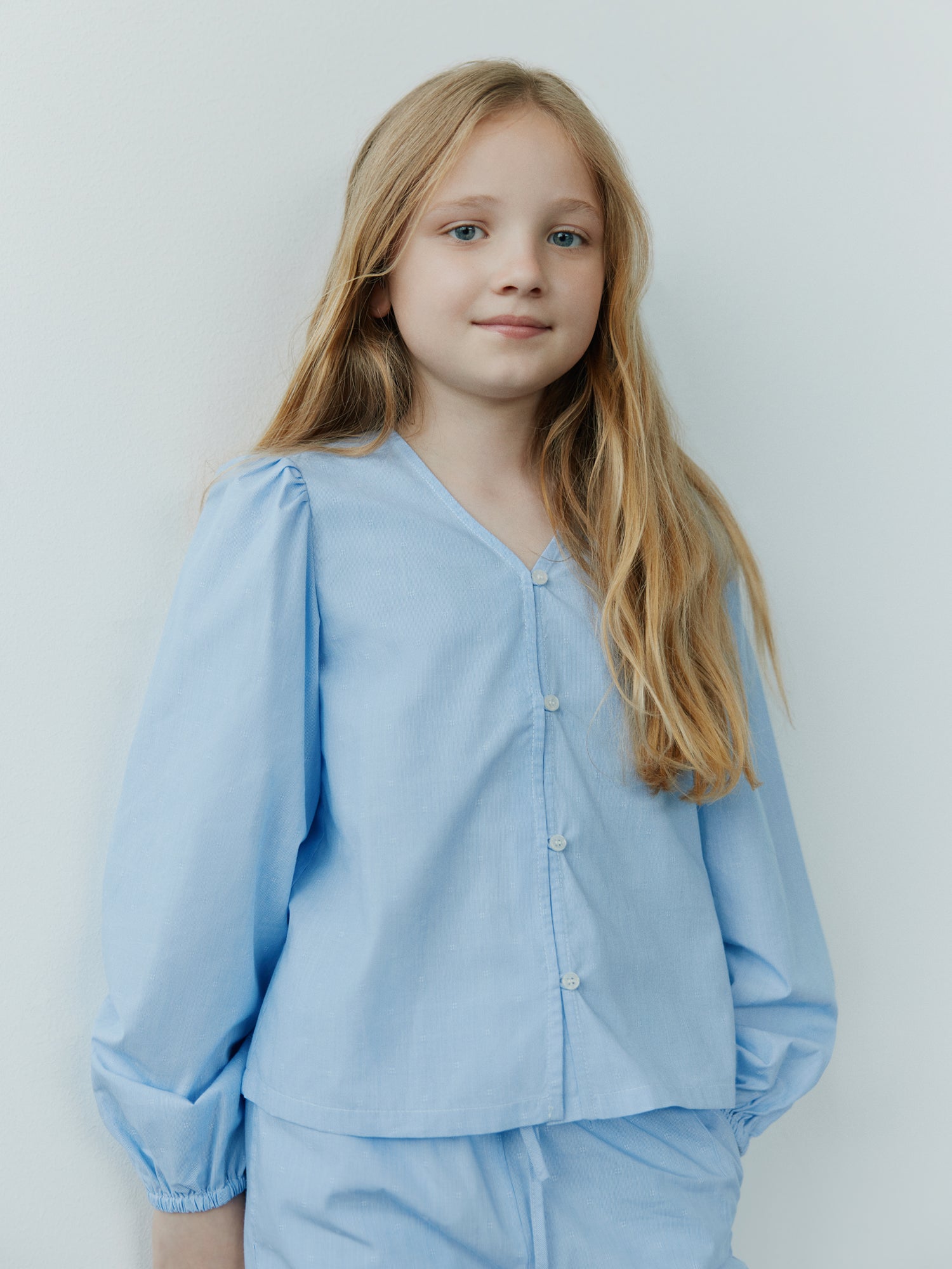 Sofie Schnoor YOUNG VADASY SKJORTE Skjorte 5063 Light blue