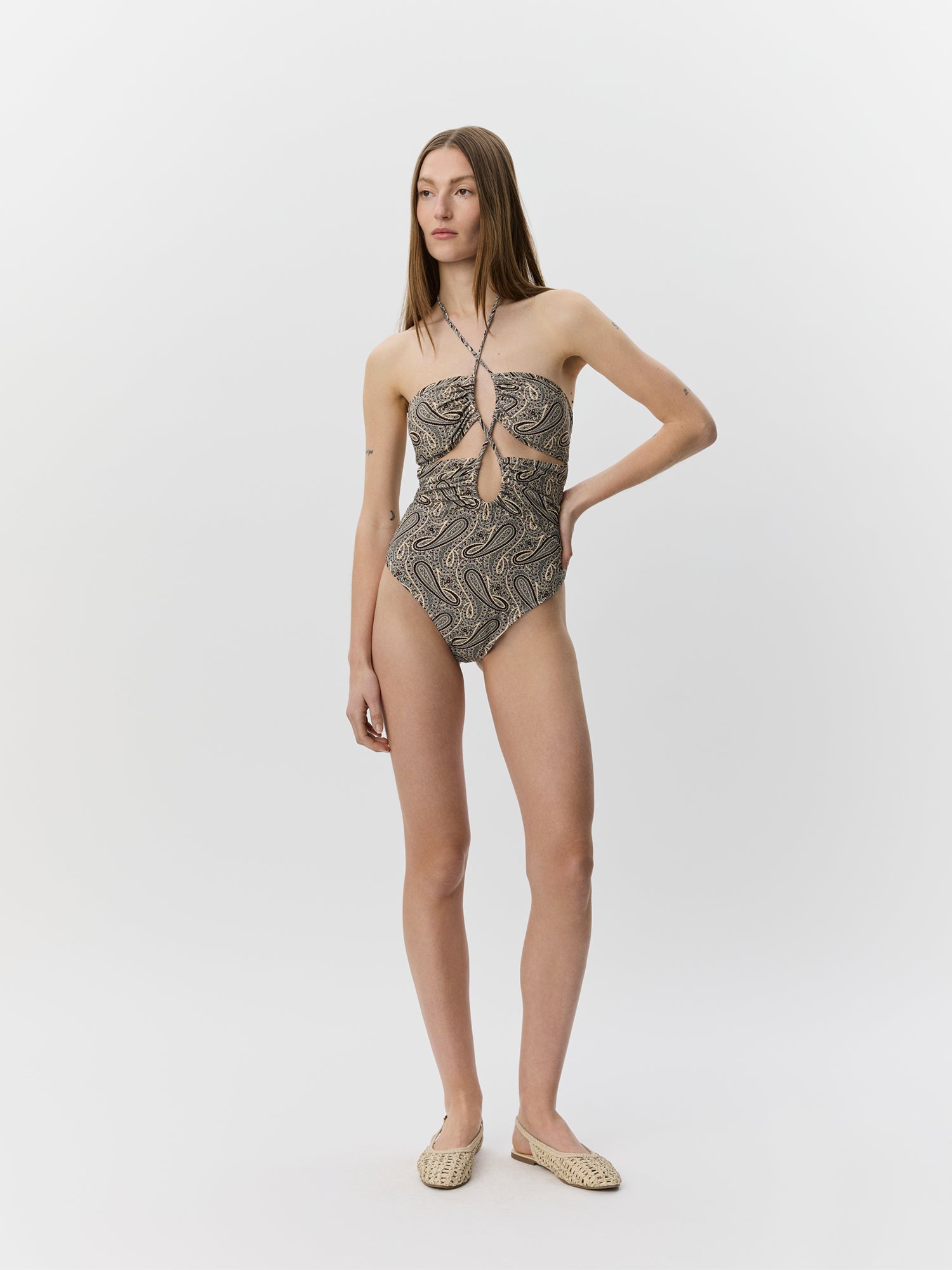Sofie Schnoor WOMEN VEETASW PAISLEY PRINT BADEDRAGT Badedragt 4170 Bordeaux mix Paisley