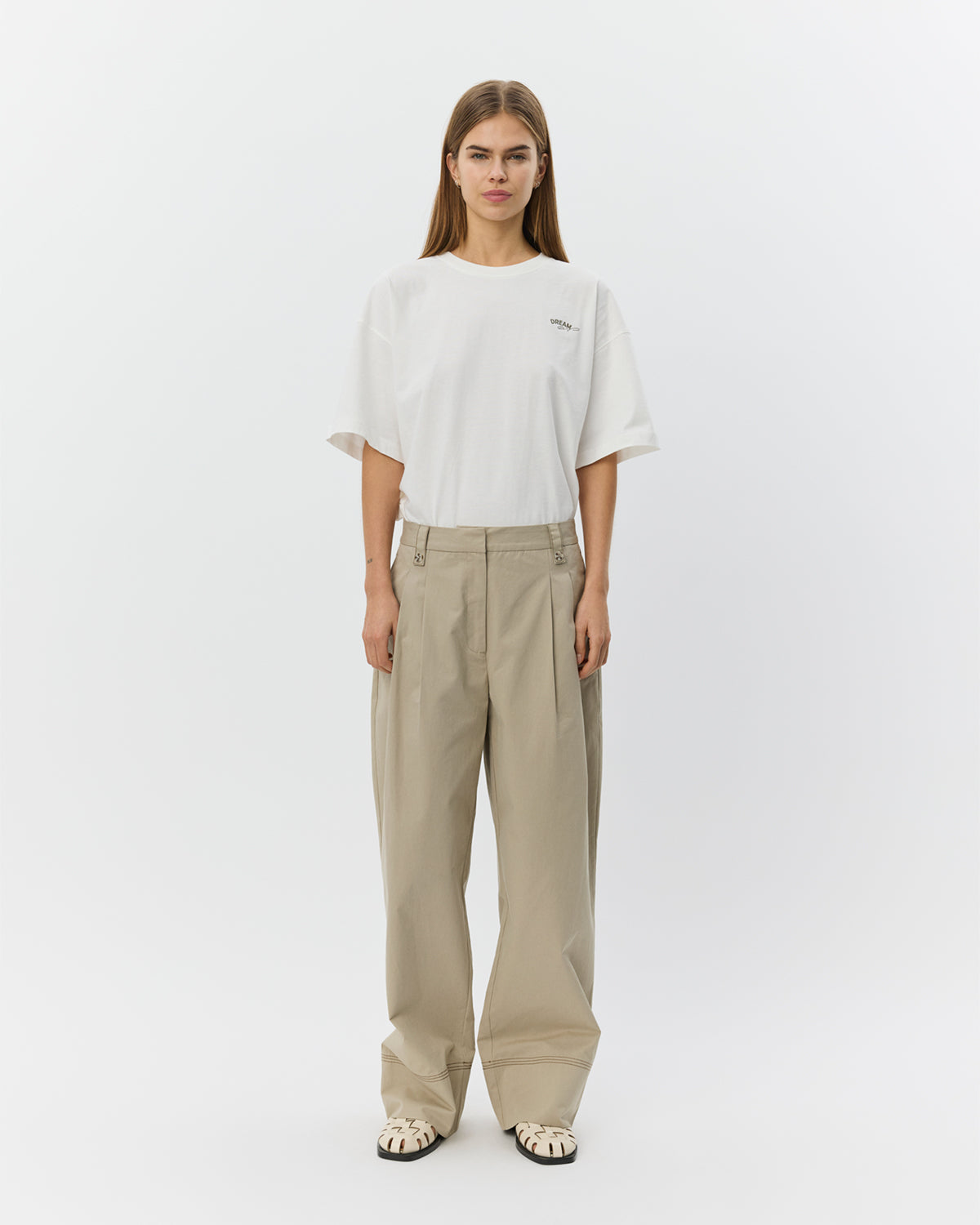 Sofie Schnoor WOMEN VERASW BOXY T-SHIRT T-shirt 0124 Snow white