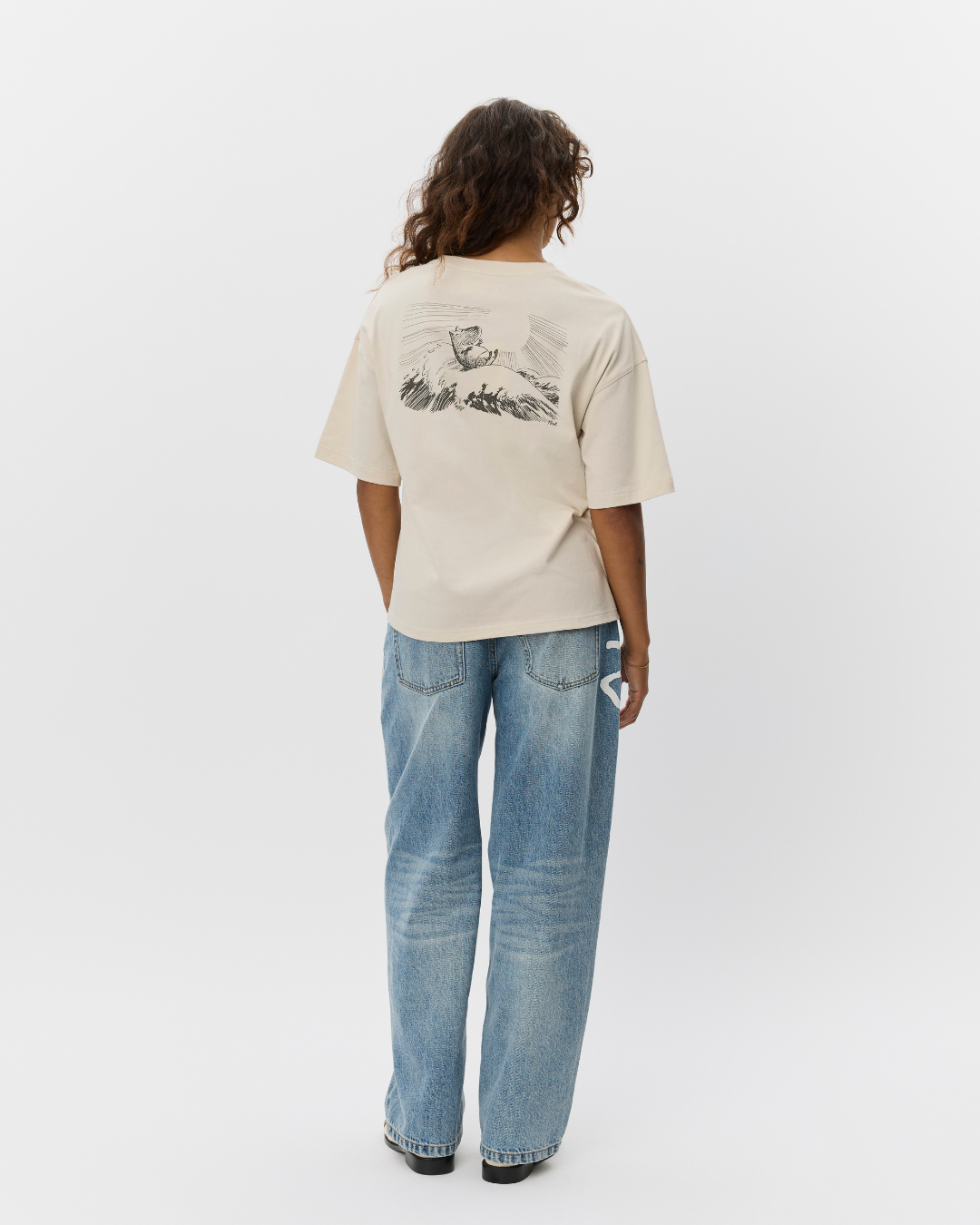 Sofie Schnoor WOMEN VERASW MOOMIN T-SHIRT T-shirt 7146 Fog